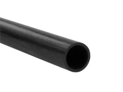 1x 10mm OD X 8mm ID X 1000mm Pultruded Carbon Fibre Tube (T10) • £18.75