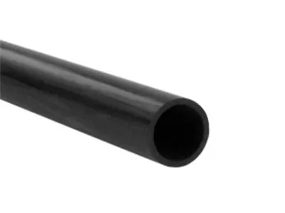 1x 6mm OD X 4mm ID X 1000mm Pultruded Carbon Fibre Tube (T6) • £15.75