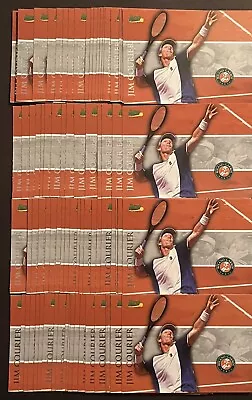 (75) 2008 Ace Matchpoint Jim Courier #rg3 Roland Garros French Open Silver Foil • $59.99