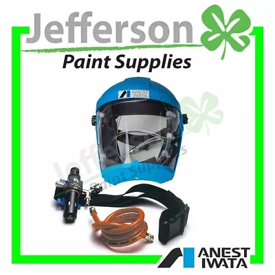 Anest Iwata AF2100 Full Face Air Fed Mask With Waist Belt & Filter - Spray Mask • $999.99