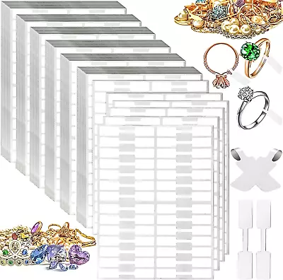 MotBach 2000 Pcs Blank Jewelry Price Tags Jewelry Stickers Necklace Ring... • $9.47