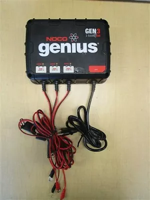 Noco Genius Gen 3 Battery Charger 3 Bank 30 Amp Marine Boat • $199.95