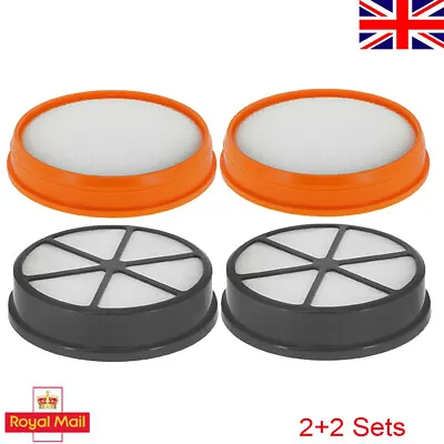 2 Sets Pre & Post Type 90 HEPA Filter Kit For VAX Air Stretch Pet Vacuum Cleaner • £11.82
