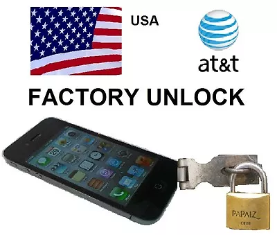 IPhone Unlock AT&T + ACTIVE LINE + Active On Another Customers Account+slow • $25.99