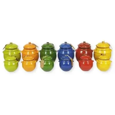 Ceramic Storage Jar W/ Lid Home Kitchen Dining Herb Spice Condiment Caddy Pot • £28.99