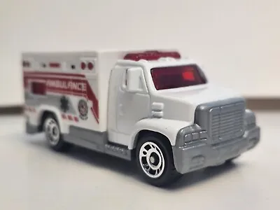 Loose Matchbox MBX Rescue III Ambulance 🚑 White Paramedics  • $7.90