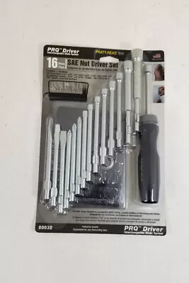 $33.50 • Buy Pratt-Read 16-Piece Interchangeable Screwdriver & SAE Nut Driver Set MADE IN USA