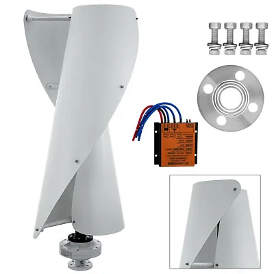 $265 • Buy Helix Maglev Axis Wind Turbine Generator Vertical W/ MPPT Controller 400W 12V