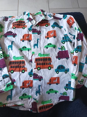 Boys Bluezoo Printed Shirt Size 4/5 Yrs • £2