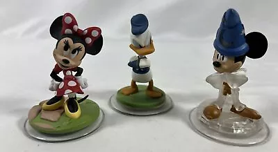 Mickey Mouse Crystal And Minnie Mouse And Donald Duck Infinity Disney Lot • $17