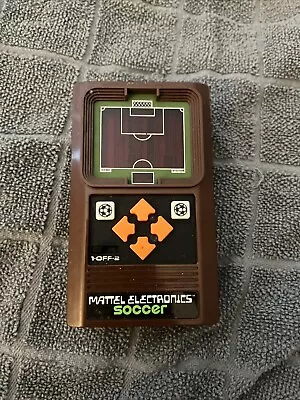 Vintage Mattel Electronics Soccer 1978 Handheld Game Rare Video Game • $10