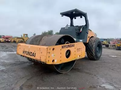 2019 Hyundai HR120C-9 82  Smooth Single Drum Vibratory Ride On Roller Bidadoo • $10300