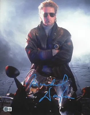 Michael Douglas Signed 11x14 Black Rain Autograph Proof Beckett Witness • $400