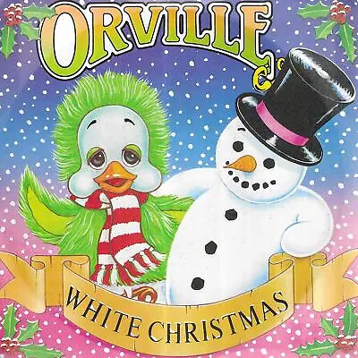 Keith Harris And Orville White Christmas UK 45 7  Single +Picture Sleeve • £2.99