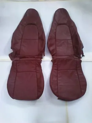 Mazda Miata / MX-5 (2001-2005) Replacement Leather Seat Covers Maroon/Burgundy • $549.95