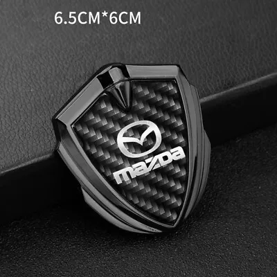 3D Metal Car Body Front Rear Trunk Side Fender Badge Emblem Sticker For Mazda  • $12.99