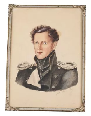 Portrait Of An Officer From The Napoleonic Wars • £120.55