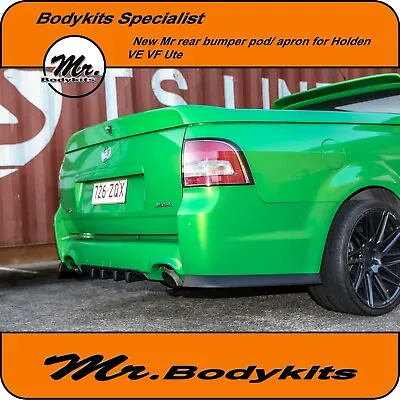 Mr. Brand New Design Rear Bumper Pods/ Apron Splitter For Holden VE VF Ute SS • $165