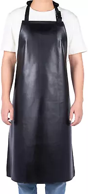 Homsolver Heavy Duty Vinyl Waterproof Apron For Unisex Adult Ultra Lightweight • $18.26