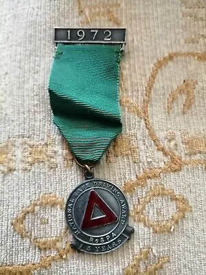 Vintage 1972 ROSPA National Safe Driving Award Badge 5 Years MedalRibbonBadge • £7.99