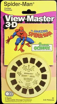 The Amazing Spider-Man Marvel Comics 3d View-Master 3 Reel Packet  NEW SEALED • $34.99