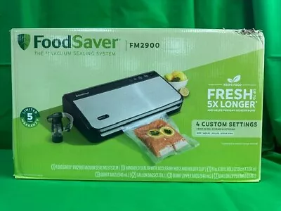 FoodSaver Vacuum Sealing System W/ Handheld Sealer Attachment FM2900 (BR37) • $50