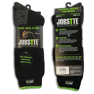 2 Pack Heavy Duty Thermal Moisture Wicking Extra Thick Full Cushion Boot Socks • $17.99