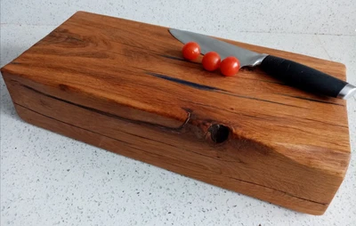 £75 • Buy Butchers Block/Chopping Board Solid Oak. (Max 46x20x10.5cm) 8.4kg.Unique.