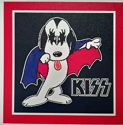 Snoopy ☆ KISS Halloween Magnet ☆ 3.0 X 3.0 Inches Large  • $7.99