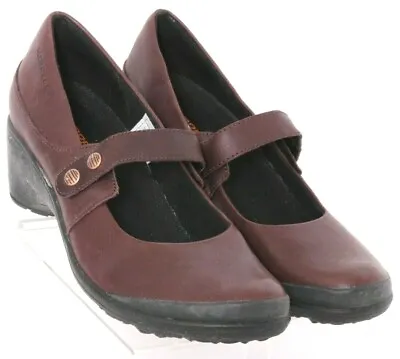 Merrell J69046 Veranda Emme Brown Mary Jane Casual Heel Shoes Women's US 7 • $25.47