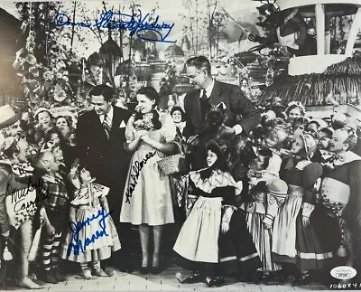 Wizard Of Oz Authentic Hand Signed Autographed 14x11 Photo JSA COA • £193.03