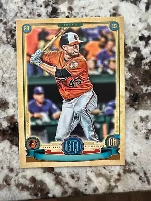 2019 Topps Gypsy Queen Missing Nameplate Card Baltimore Orioles Mark Trumbo #60 • $2.49