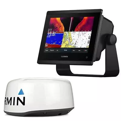 Garmin 010-02365-50 GPSMAP 723xsv Sonar With 4kW GMR 18 HD+ Dome Radar Bundle • $2599.99