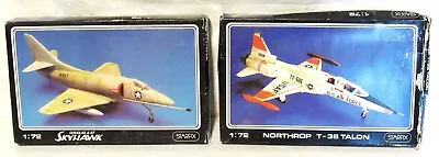 Starfix Model Kit Set Of 2 - Douglas A-4F Skyhawk & Northrop T-38 Talon 1:72 NOS • $22