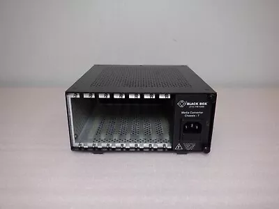 Black Box Le6507a Media Converter Chassis - 7 • $38.15