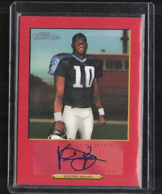 2006 Topps Turkey Red #TRA-VY Vince Young Auto /50 • $39.99