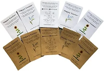 Personalised Easter Gift Seed Packet - With/Without Seeds - 3 Designs • £2.99