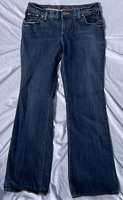 Mossimo Supply Co. Bootcut Jeans Womens Size 11 Low Rise Blue Denim • $7.19