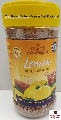 Knightsbridge Lemon Instant Tea Drink Granules Powder Hot Cold Iced Fruit 400g • £6.95