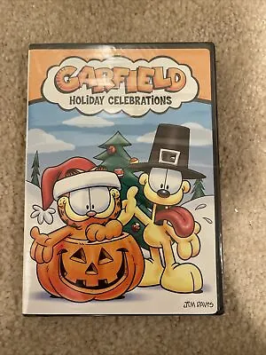 GARFIELD Holiday Celebrations DVD BRAND NEW Halloween + Thanksgiving + Christmas • $35