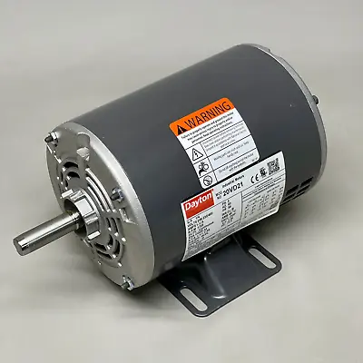 DAYTON Industrial Continuous Electric Motor 1/4 HP 3 PH 1725 RPM 20VD21 (New) • $83