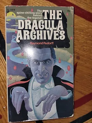 THE DRACULA ARCHIVES 1st Edition Paperback 1973 Horror Raymond Rudorff • $4.99