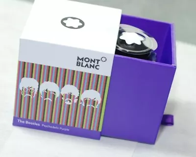 Montblanc The Beatles Psychedelic Purple Ink Bottle - Brand New Unopened Bottle • $65