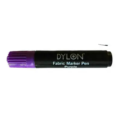 £10.37 • Buy DYLON Textile Pens Purple/Purple Permanent Marker For All Fabrics T-Shirt