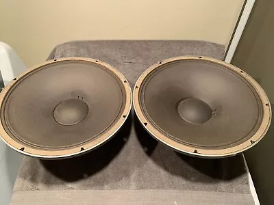 Vintage JBL JIM LANSING 130A 16 Ohms Speaker Woofers (PAIR) Tested • $550