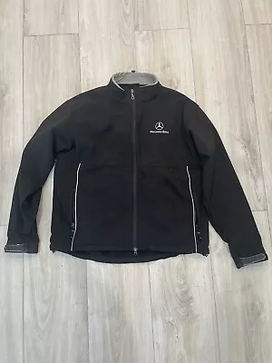 Mercedes Benz Full Zip Black Racing Jacket • $55