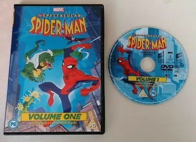 DVD - Marvel The Spectacular Spider-Man Vol 1 DVD PAL UK R2 Animated • £2.55