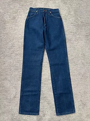 VTG Wrangler Jeans Womens 7x36 14MWZG Highrise Rodeo Cowgirl Made In USA • $24.95