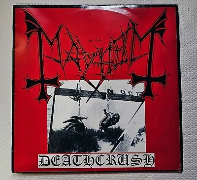 Mayhem - Deathcrush Vinyl Red Transparent • $199.99