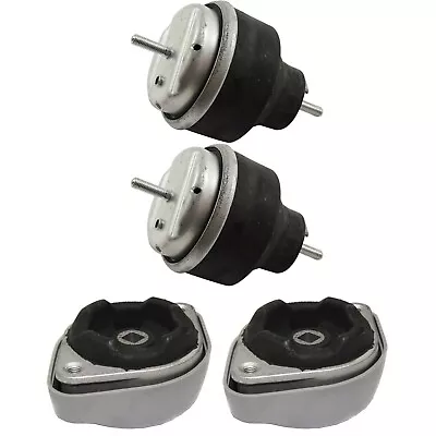 Motor Mounts Kit Front Driver & Passenger Side For VW Left Right Passat Audi A4 • $97.99